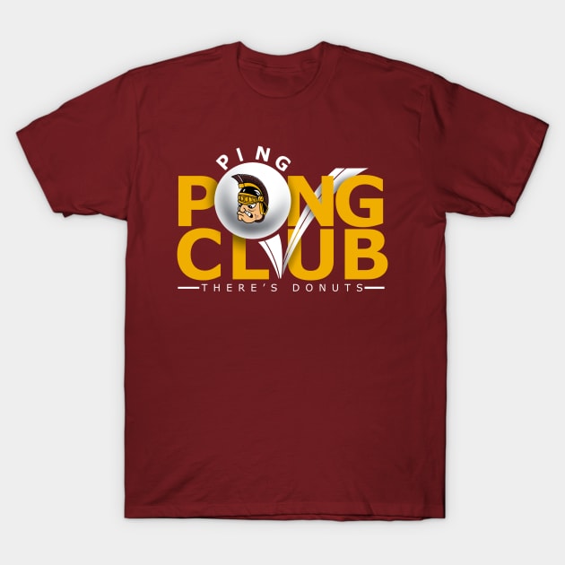 Ping Pong Club T-Shirt by chadburnsoriginals